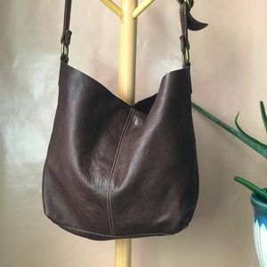 Lucky Brand Brown Leather Tote